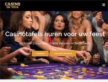 Tablet Screenshot of casino-ontour.nl